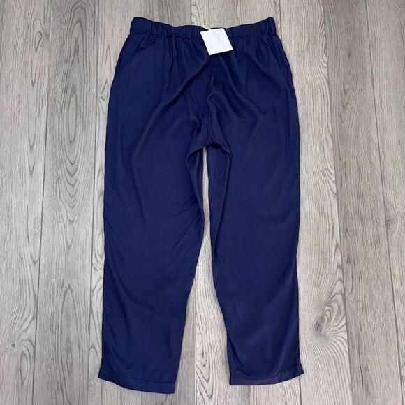 Pistola Eleanor Women Size L Blue High Rise Tappered Leg Trouser NEW Pant Office - Picture 3 of 7